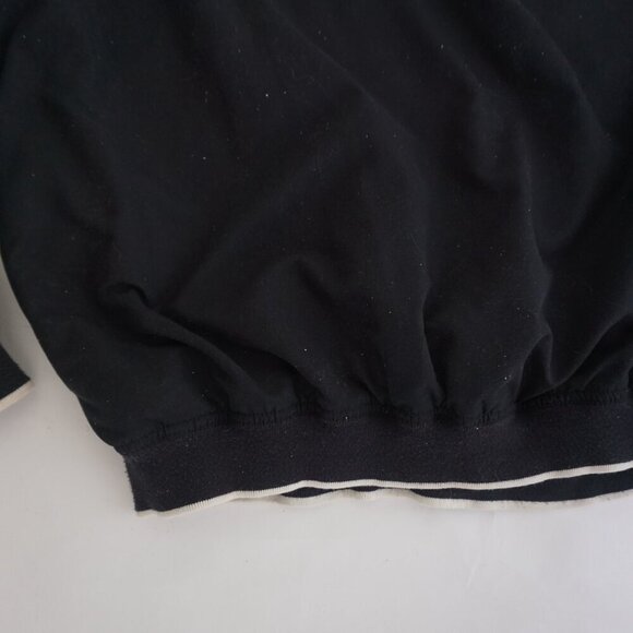 Vintage Sope Creek Black Nylon Golf Windbreaker Jacket Size Large - Picture 6 of 10